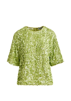 Essentiel Antwerp sequin blouse - Green