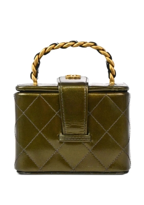 CHANEL Pre-Owned 1995 Vanity handbag - Green