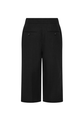 TOMBOY pleatedcropped trousers - Black