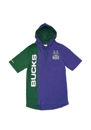 Mitchell & Ness x NBA Milwaukee Bucks short-sleeve hoodie - Purple