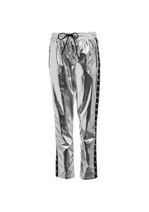 PUMA The Kooples drawstring fastening track pants - Silver