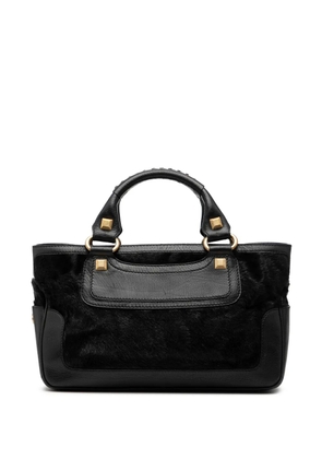 Celine Pre-Owned 2000 Pony Hair Boogie handbag - Black