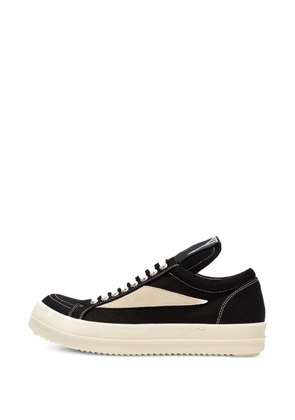 Rick Owens DRKSHDW triangle patch sneakers - Black