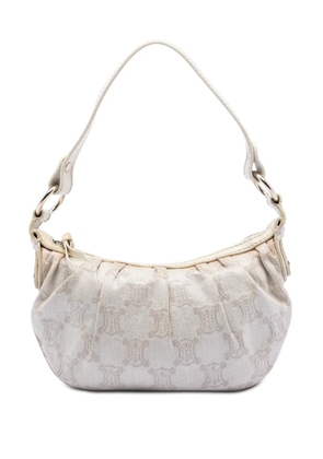 Celine Pre-Owned 2000-2026 Macadam Canvas shoulder bag - Gold