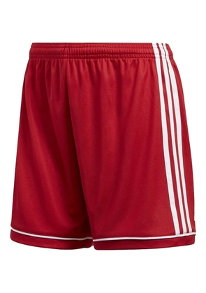 adidas stripes logo shorts - Red