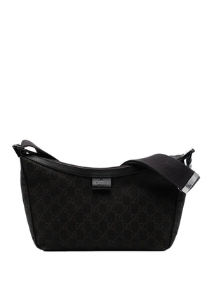 Gucci Pre-Owned 2000-2015 GG Denim crossbody bag - Brown