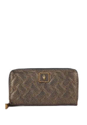 Kurt Geiger London quilted zip-fastening wallet - Black