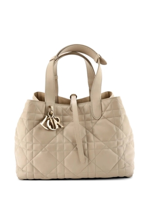 Christian Dior Pre-Owned Toujours Macrocannage Quilt Calfskin Medium tote bag - Neutrals