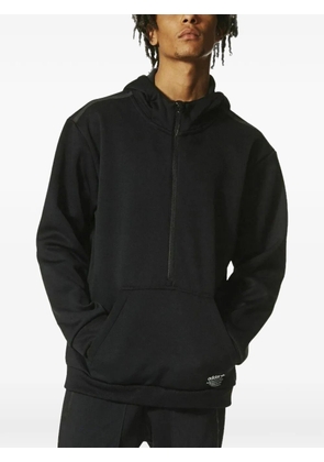 adidas zip-neck hoodie - Black