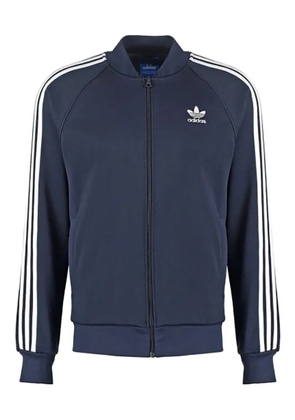 adidas Superstar striped-sleeve track jacket - Blue