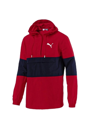 PUMA half-zip hoodie - Red