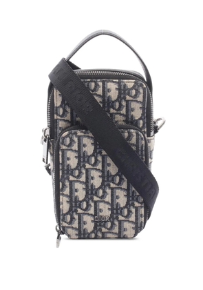 Christian Dior Pre-Owned 2010-2026 Oblique Micro Rider handbag - Grey