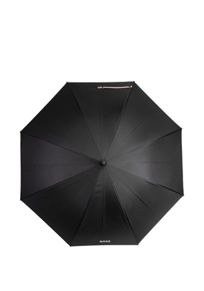BOSS curved-handle umbrella - Black