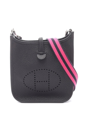 Hermès Pre-Owned 2024 Clemence Evelyne TPM crossbody bag - Black