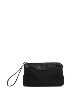 Doucal's logo clutch bag - Black