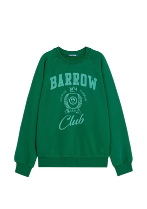BARROW graphic crew-neck sweatshirt - Green