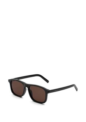 MM6 Maison Margiela rectangle-frame sunglasses - Black