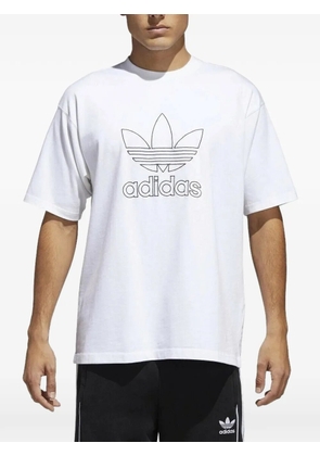 adidas logo-detail T-shirt - White