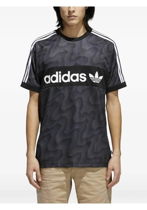 adidas logo-print T-shirt - Black
