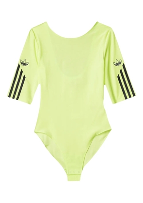 adidas sleeve stripes bodysuit - Yellow