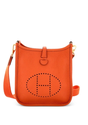 Hermès Pre-Owned Evelyne Bag Gen III Clemence TPM crossbody bag - Orange