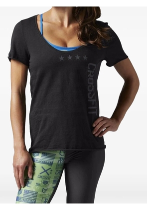 Reebok graphic-print T-shirt - Black