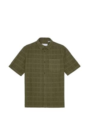 Les Deux Charlie open-work shirt - Green