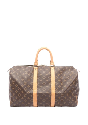 Louis Vuitton Pre-Owned 2002 Monogram Keepall 45 travel bag - Brown