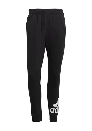 adidas logo-detail drawstring track pants - Black