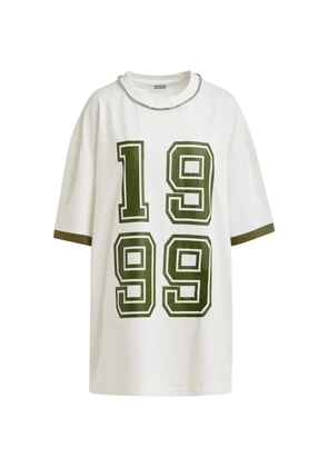 Essentiel Antwerp Jistrass T-shirt dress - White