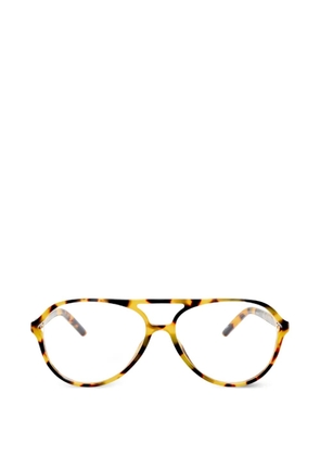 Jacquemus round frame glasses - Brown