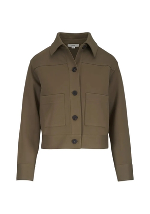 Vince buttoned cropped jacket - Green