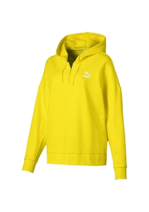 PUMA half-zip hoodie - Yellow