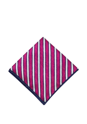 Brunello Cucinelli striped pocket square - Red