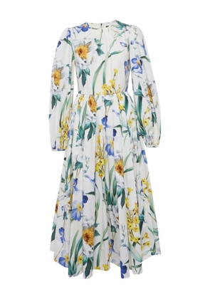 Dolce & Gabbana Pre-Owned floral-print dress - White