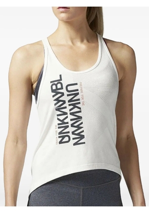 Reebok crossfit muscle tank top - White
