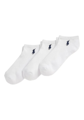 Polo Ralph Lauren ribbed-knit socks (pack of three) - White