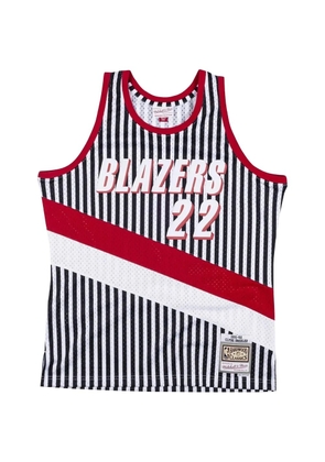 Mitchell & Ness x NBA Clyde Drexler striped swingman vest - Black