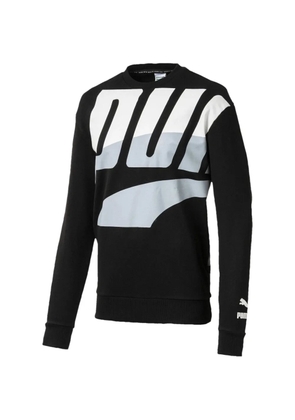 PUMA Loud Pack crew-neck long-sleeve T-shirt - Black