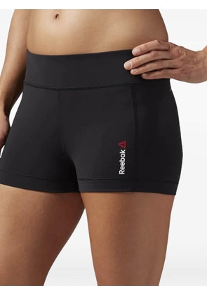 Reebok Nylux logo-detail track shorts - Black