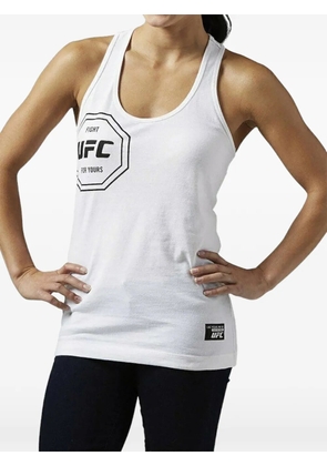 Reebok UFC UFAN racerback tank top - White