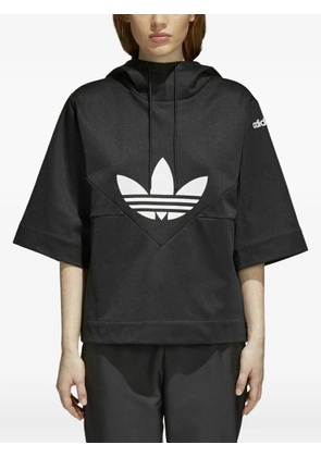 adidas CLRDO logo-detail hoodie - Black
