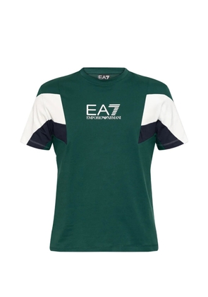Ea7 Emporio Armani logo-print T-shirt - Green