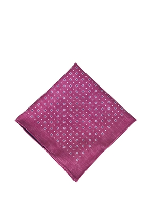 Brunello Cucinelli polka dot pocket square - Pink