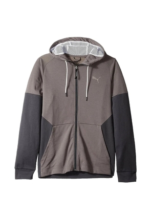 PUMA two-tone long-sleeve hoodie - Grey