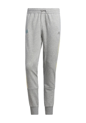adidas logo-embroidere track pants - Grey