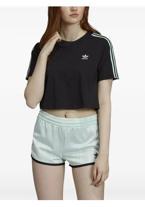 adidas 3-stripes cropped T-shirt - Black