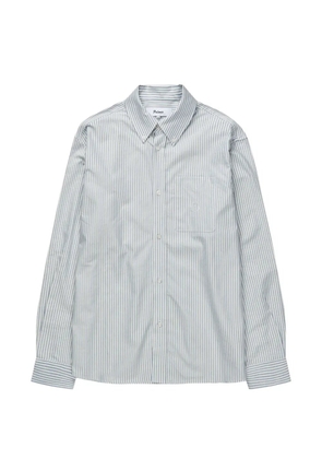 Palmes striped pocket shirt - Blue