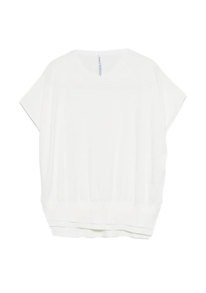 Liviana Conti knitted short-sleeve T-shirt - White