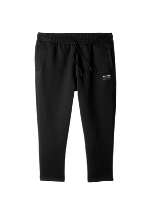 PUMA cropped track pants - Black